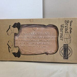 Vintage Hermitage Pottery Terra Cotta Bread Warmer – New in Box